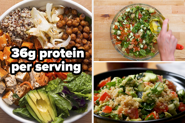 21 Flavorful Plant-Based Meals That Are Actually Packed With Protein