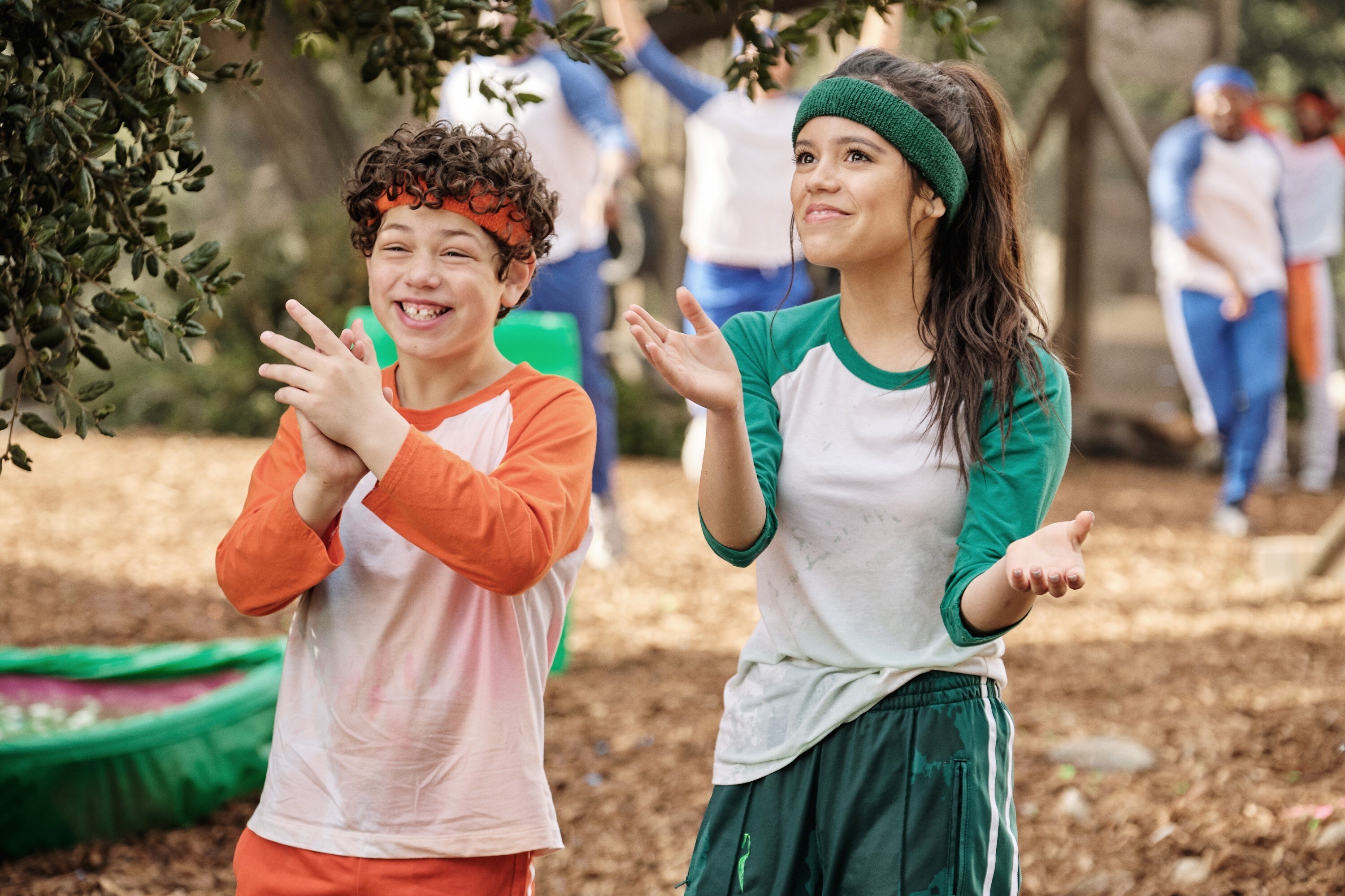 Julian Lerner and Jenna Ortega in Yes Day