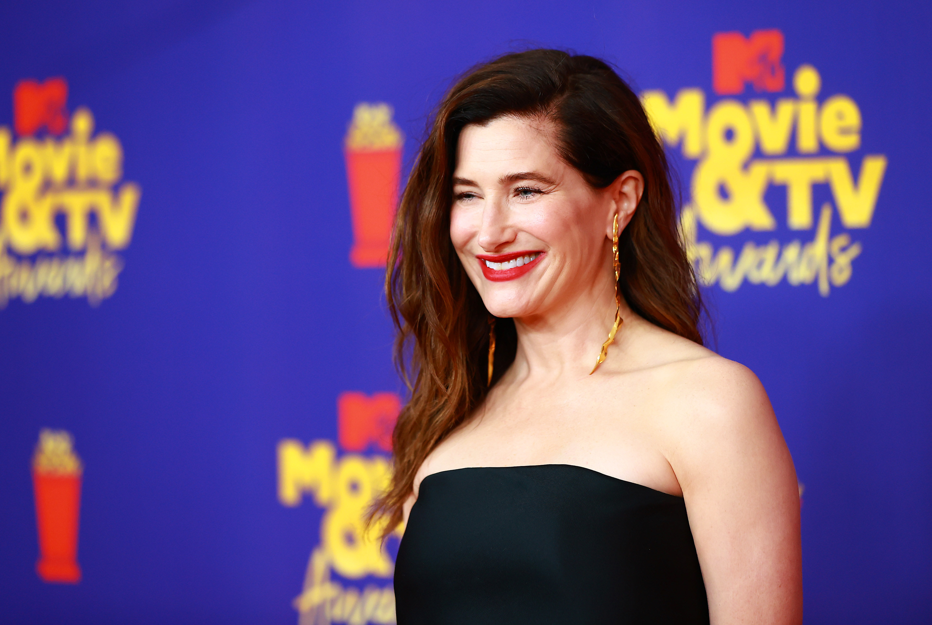 Kathryn Hahn attends the 2021 MTV Movie &amp; TV Awards in Los Ange...