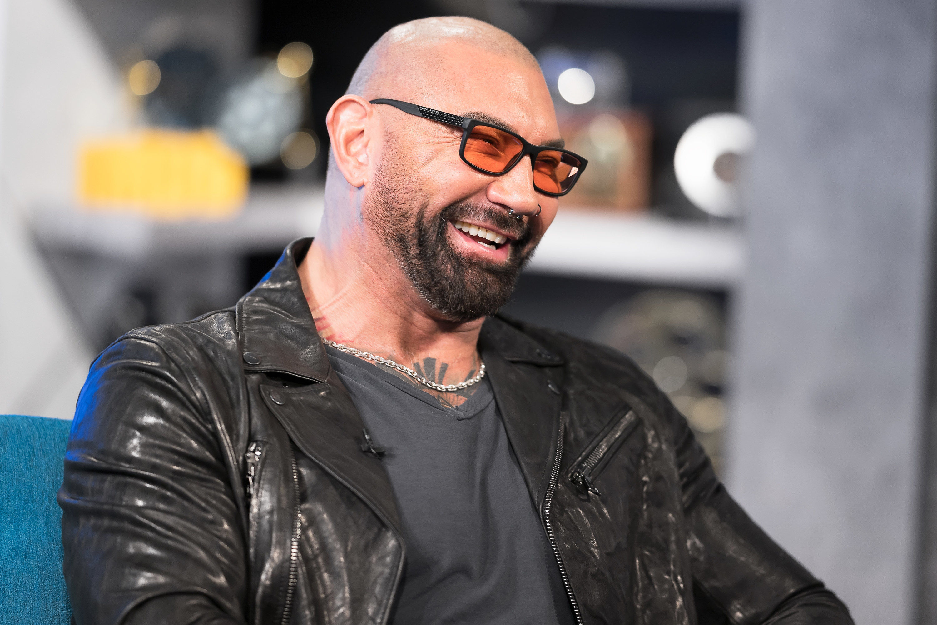 Dave Bautista visits The IMDb Show in February 2020