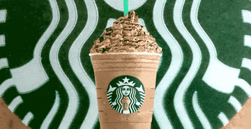 An endless loop of frappuccinos