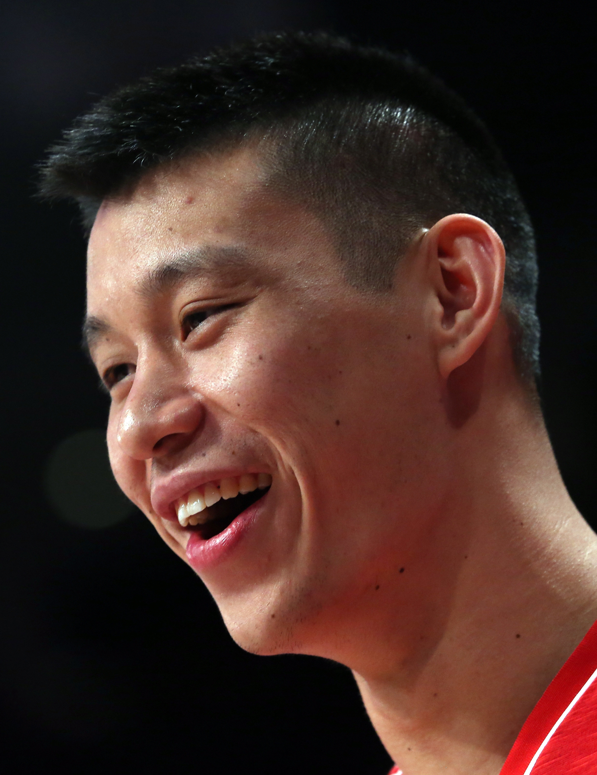 Jeremy Lin smiling