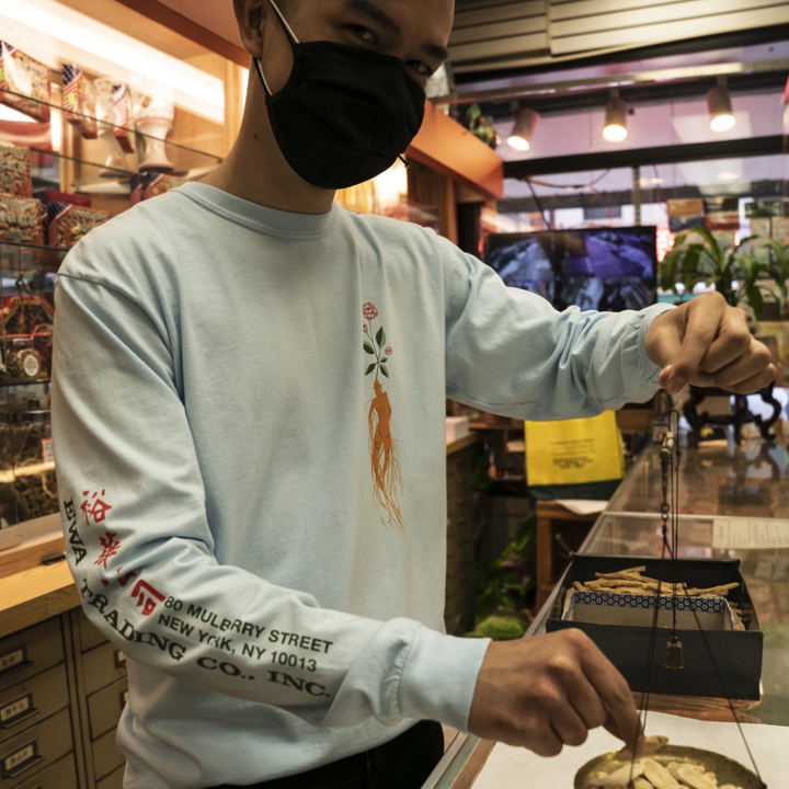 person wearing the shirt