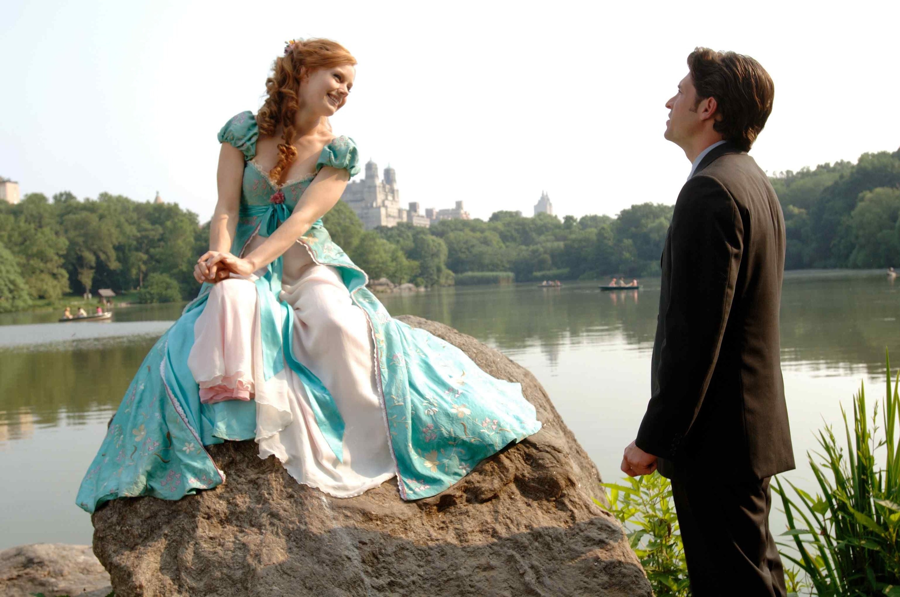 Amy Adams and Patrick Dempsey in enchanted