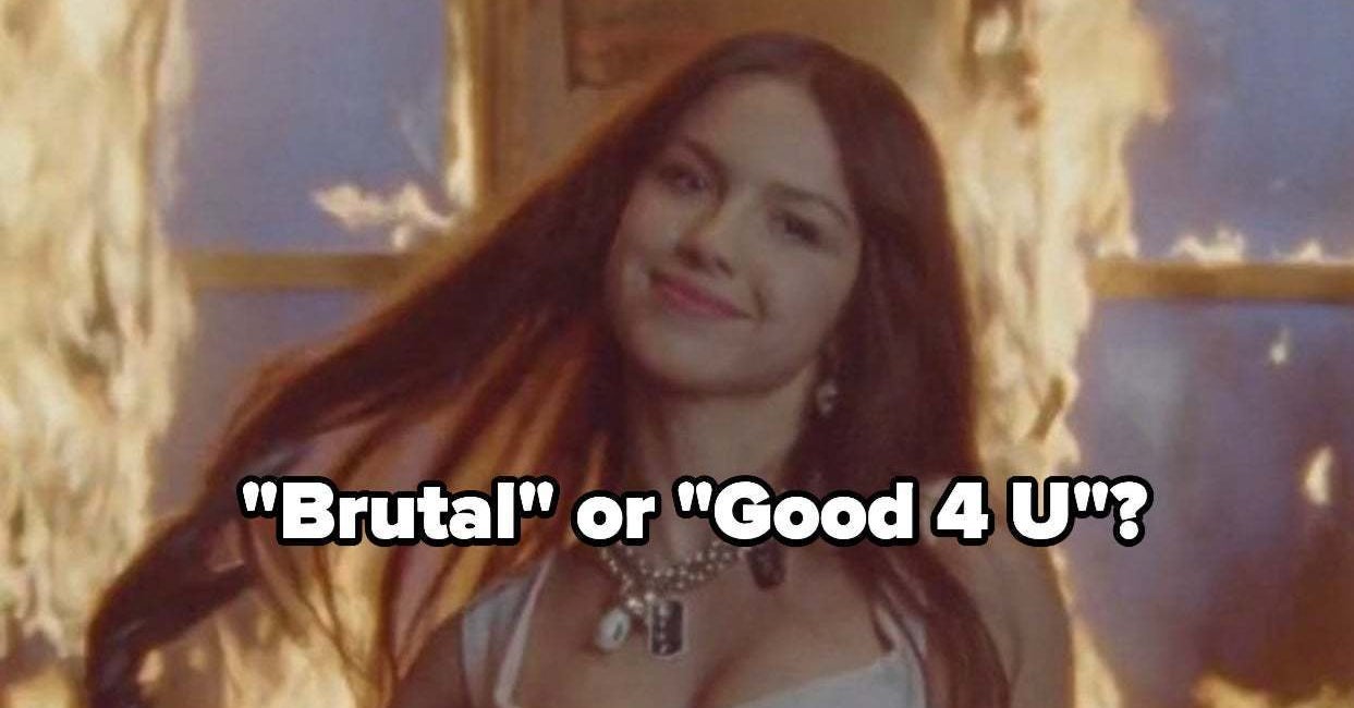 Sour Songs Olivia Rodrigo Personality Quiz