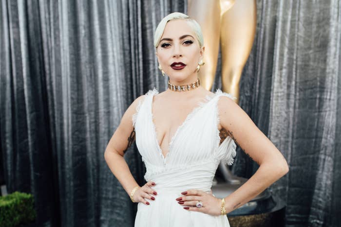 Lady Gaga在屏幕演员# x27; 2019年代工会奖