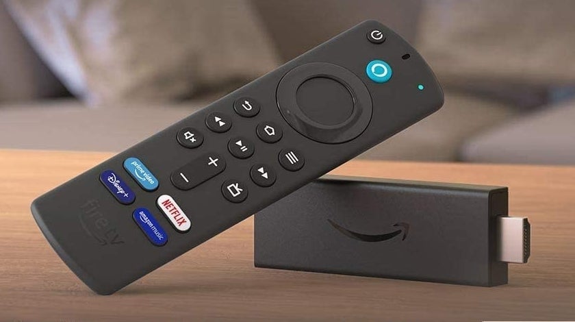 the stick and remote