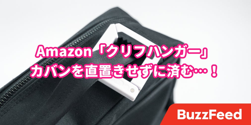 ちょっと聞いて 935円の 専用ハンガー を買ってからバッグが浮き始めたの