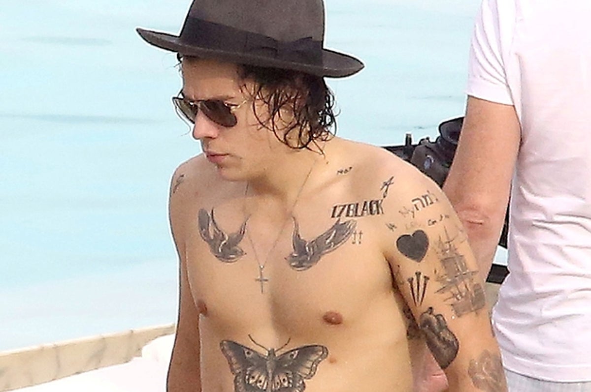 Harry Styles Heart Over Mind Tattoo Harry Styles Heart Over Mind Tattoo