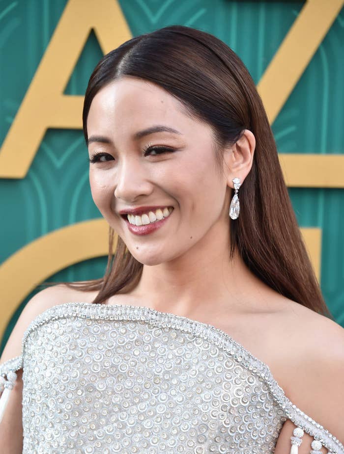 Constance Wu attends the premiere of Warner Bros. Pictures&#x27; &quot;Crazy Rich Asians&quot;