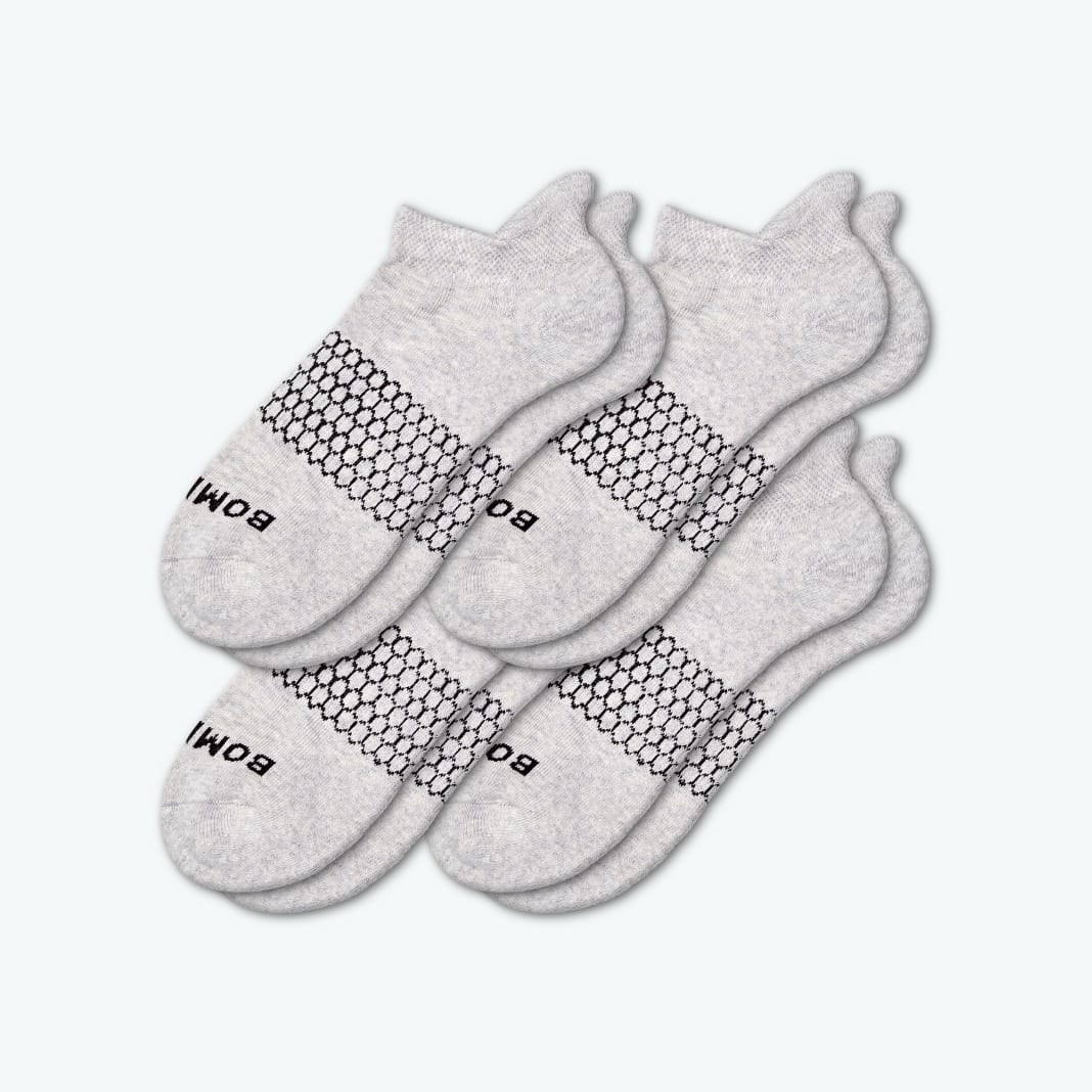 the gray ankle socks