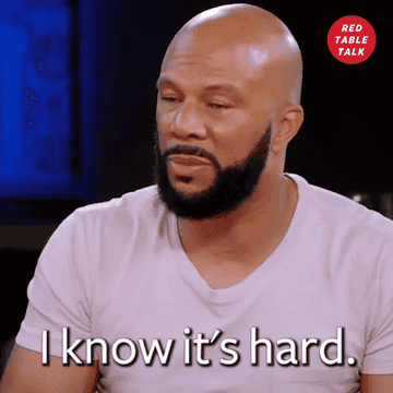 Common says, &quot;I know it&#x27;s hard,&quot; on Red Table Talk