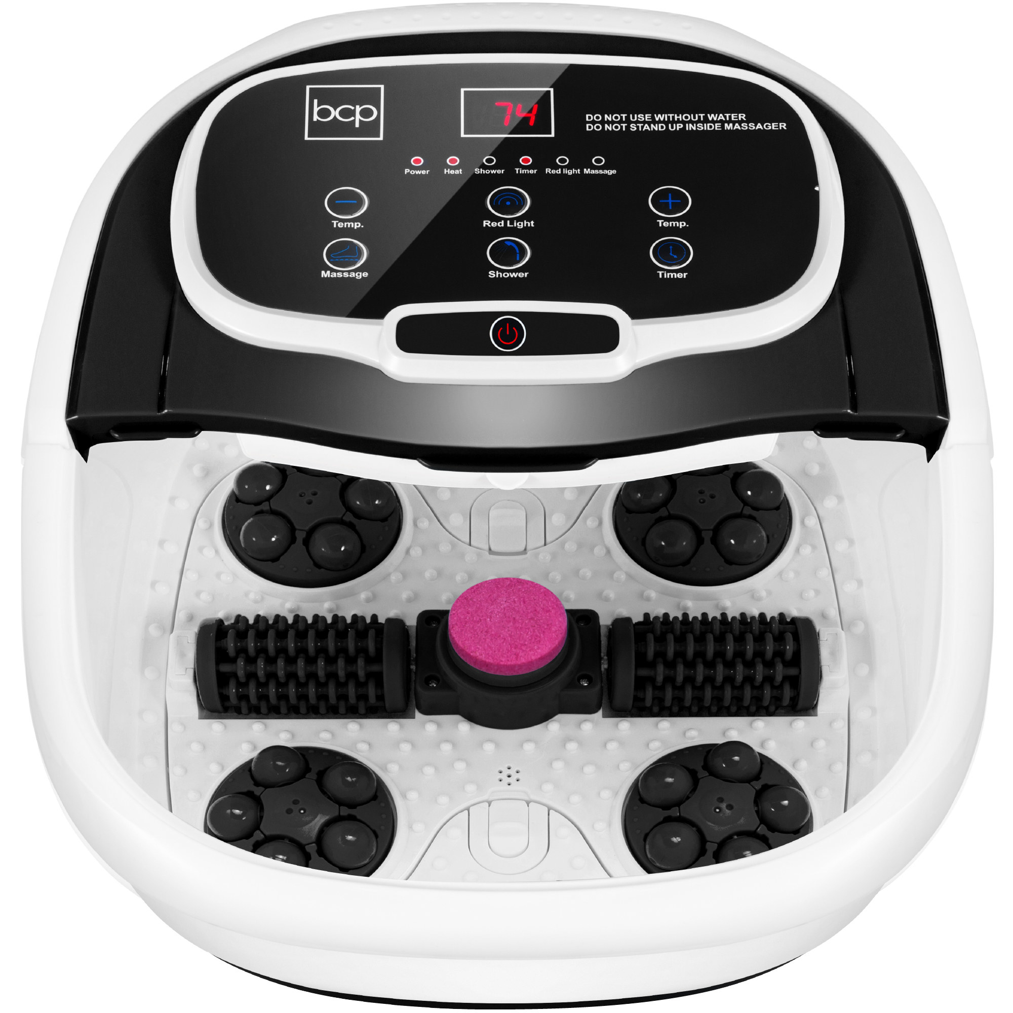 Foot massager on white background