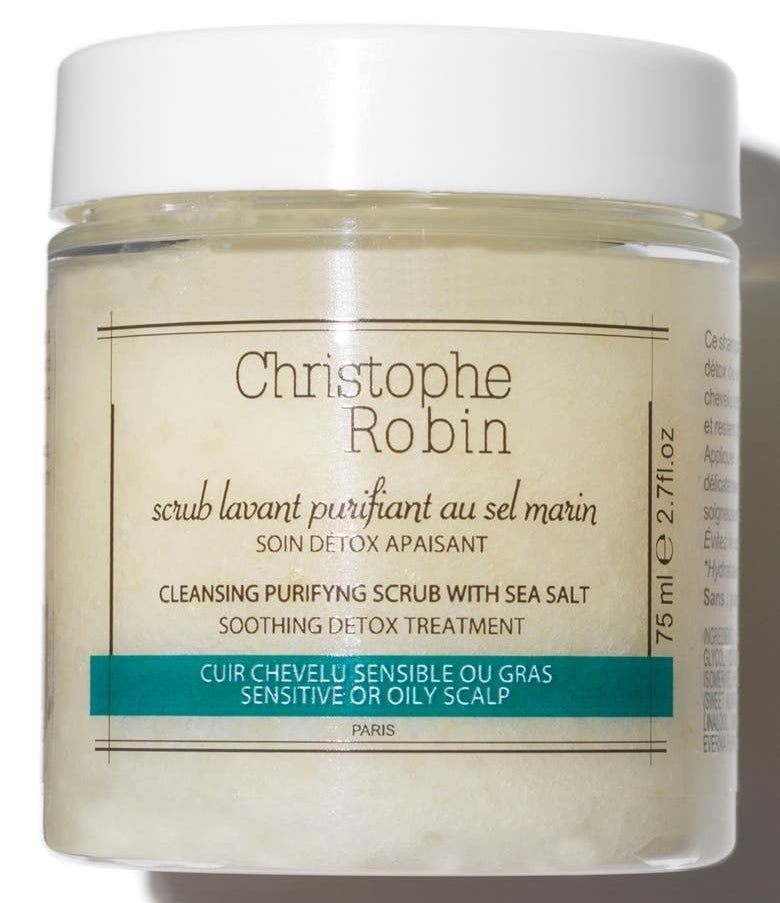 A jar of the shampoo