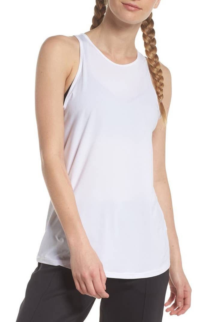 The tank in white