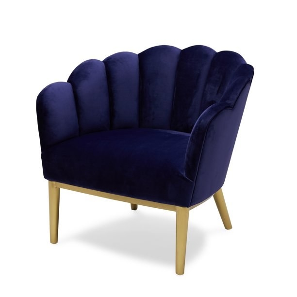 The chair in the color New York navy