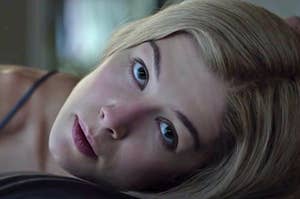 Rosamund Pike as Amy in "Gone Girl"