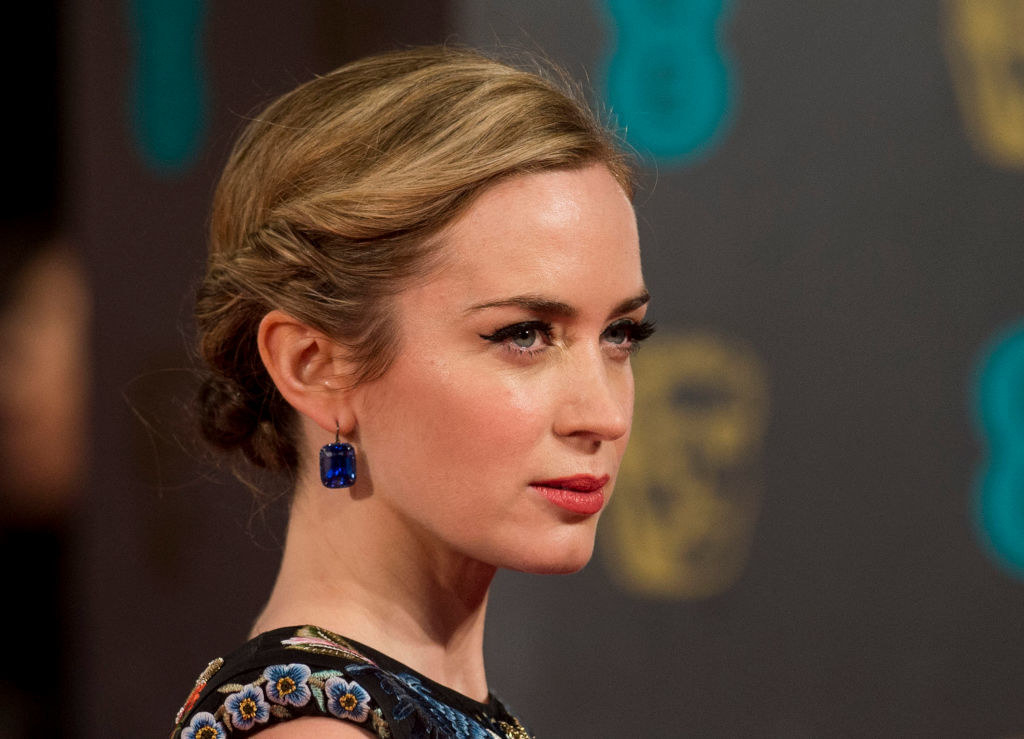 Emily Blunt attends the 70th EE British Academy Film Awards (BAFTA) 