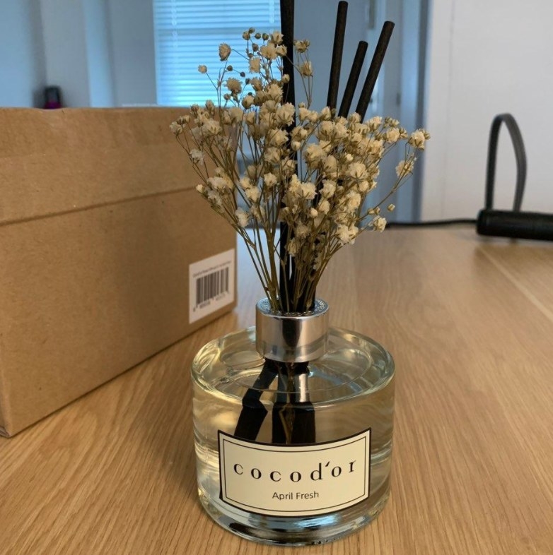 The reed oil diffuser 