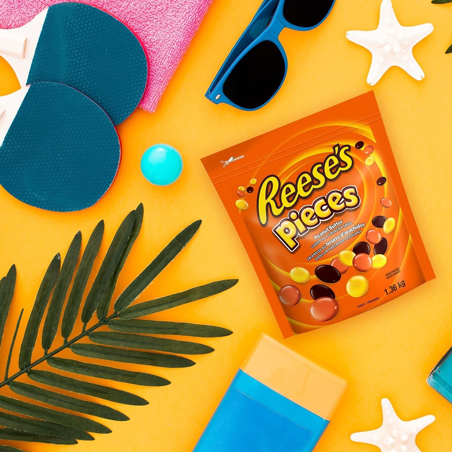 bag of Reese&#x27;s pieces