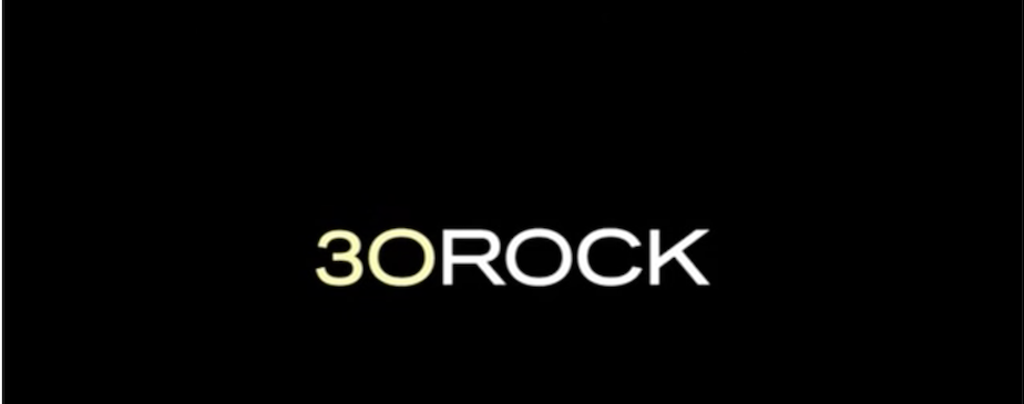 The opening titles for 30 rock