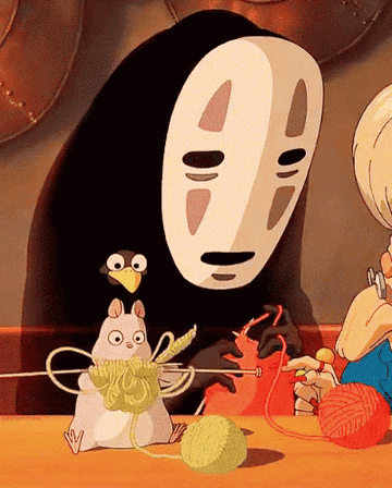 No Face knitting