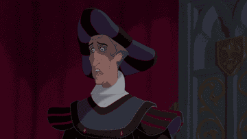 Frollo says &quot;witchcraft!&quot; 