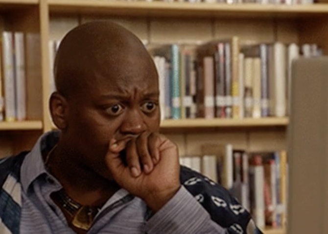 Cringing Tituss Burgess