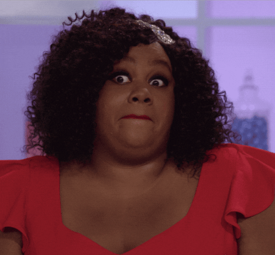 Shocked Nicole Byer