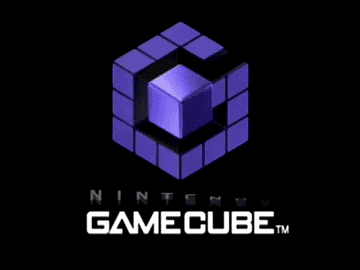 The Gamecube startup screen