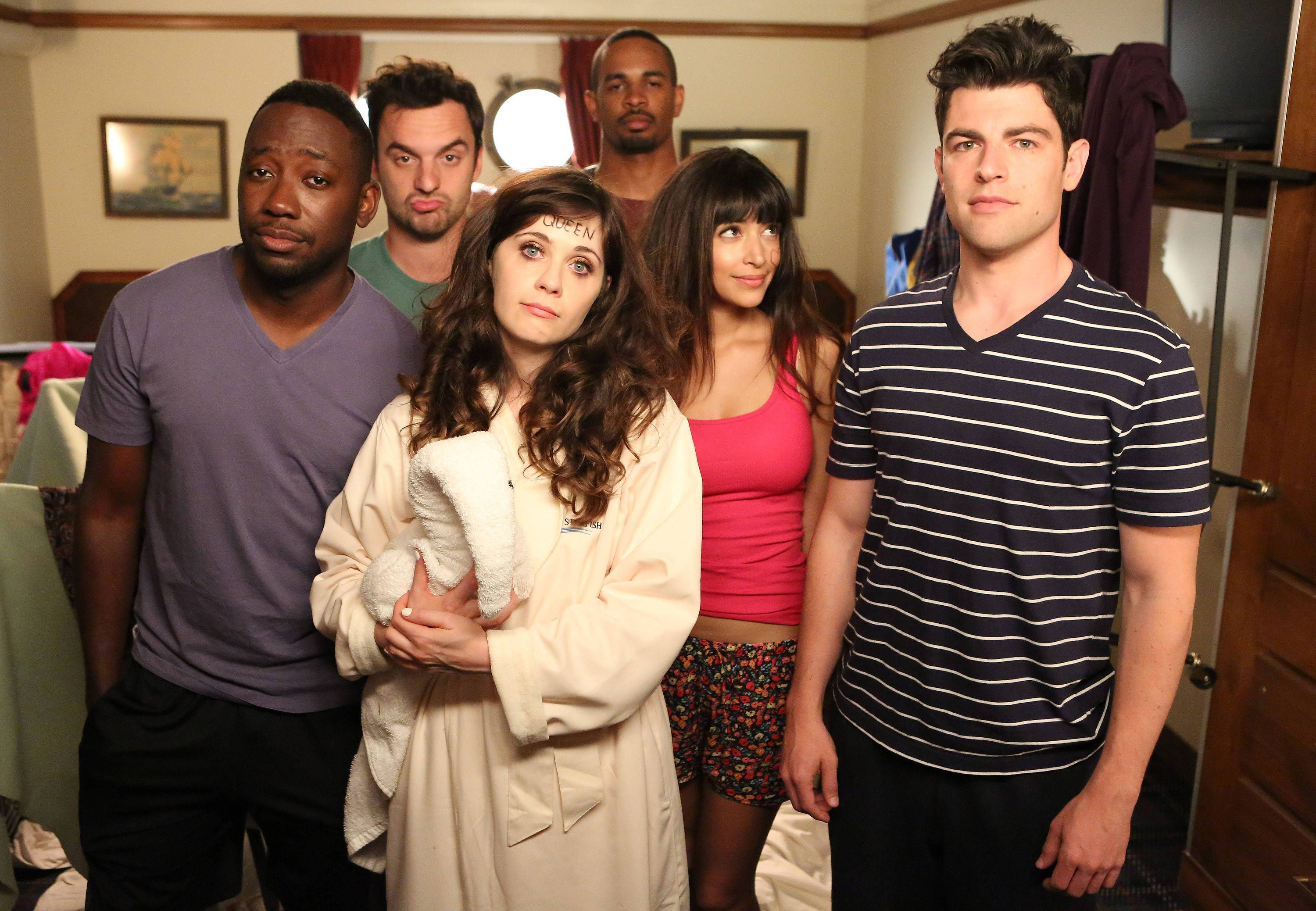 the cast of New Girl