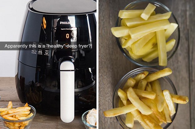 Philips Airfryer, The Original Airfryer, Fry Healthy with 75% Less Fat  Black HD9220/26
