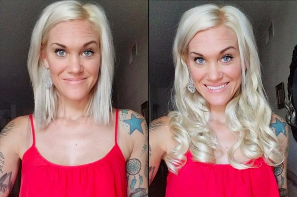 These Cheap Reecho Hair Extensions From Amazon Make It Look Like You Grew  Your Hair Out Overnight