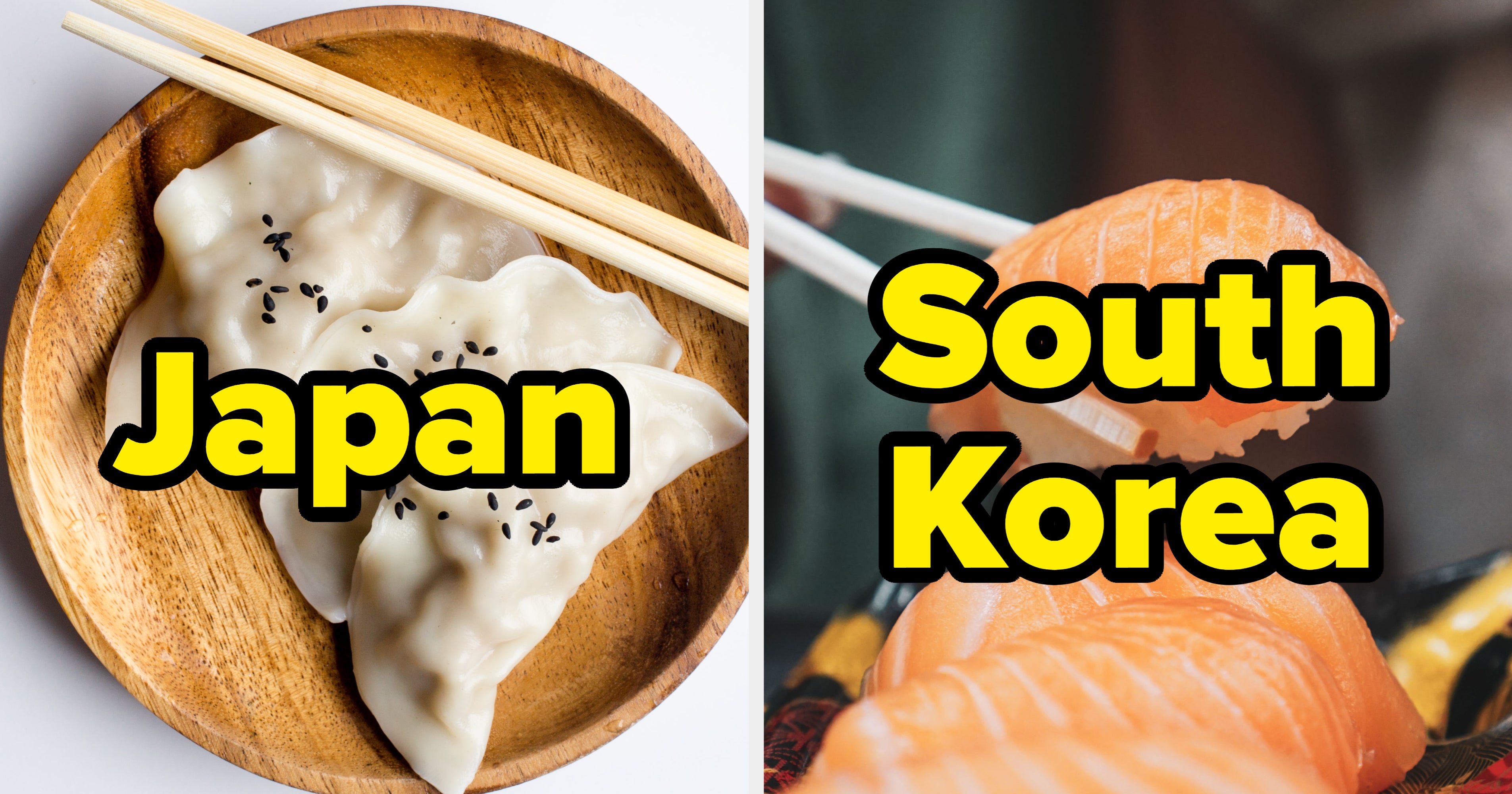 Japan South Korea Bento Box Quiz