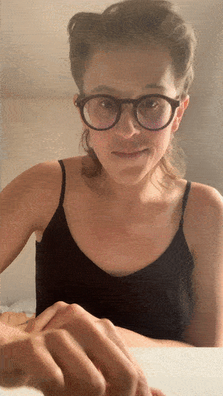 A GIF of the author packing a bowl or cannabis