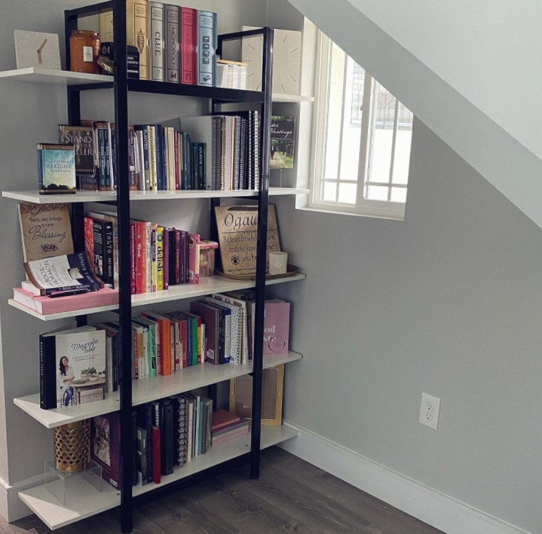 The bookshelf 