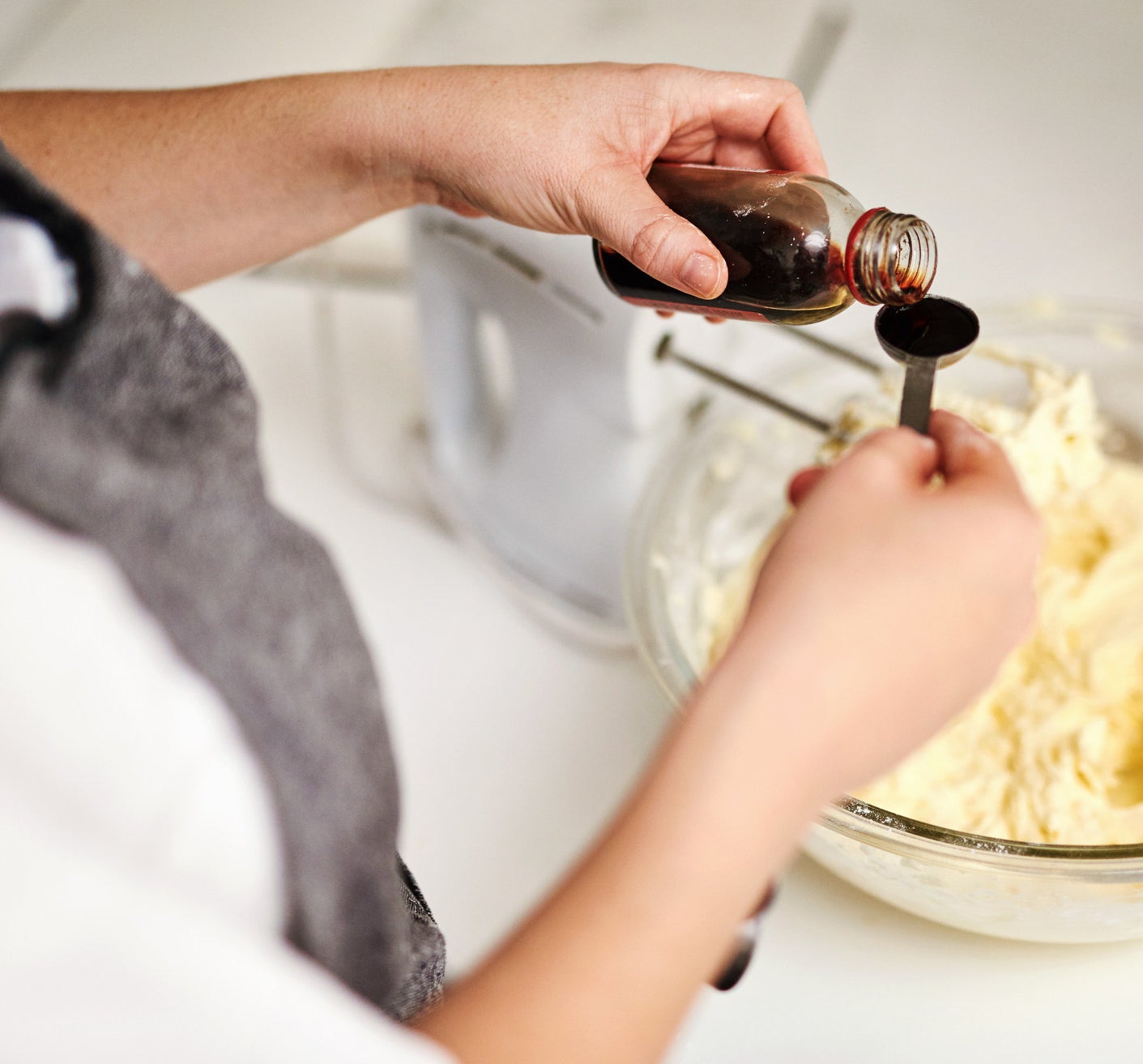 Baking with vanilla extract