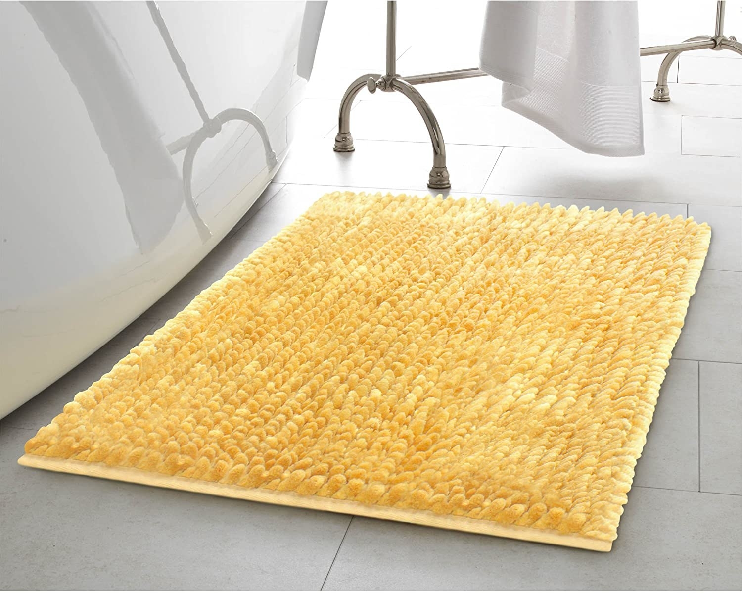 A bath mat 