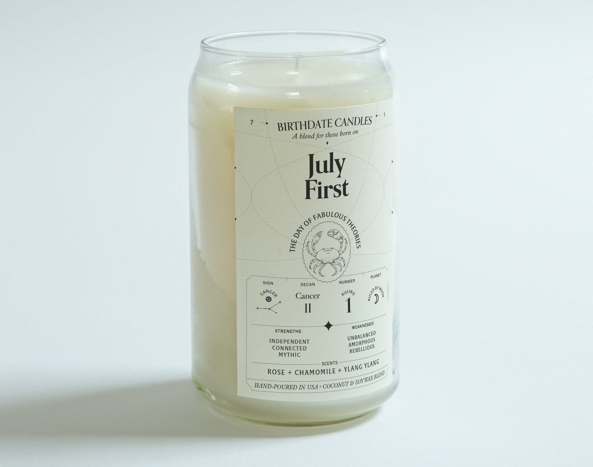the july 1st birthdate candle