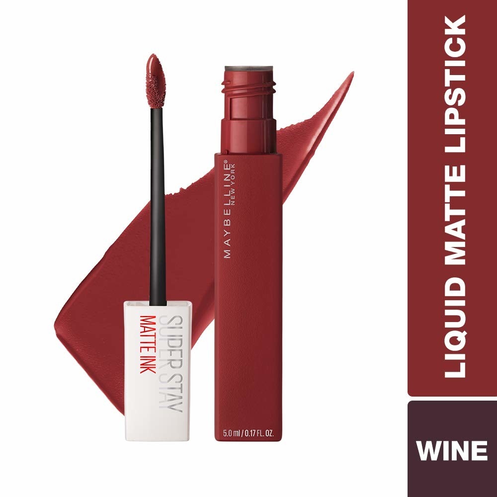Brownish red liquid lipstick