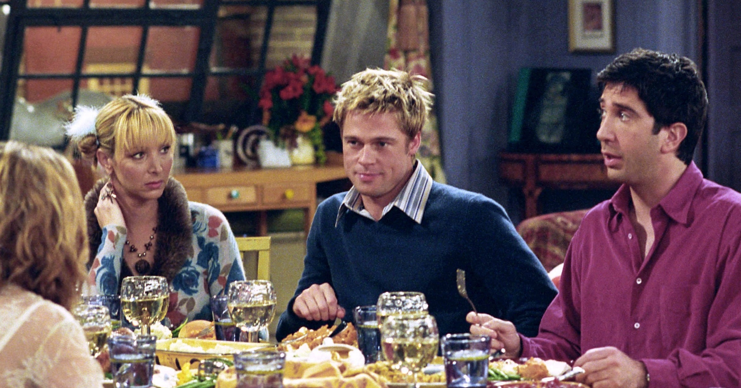 Jennifer Aniston Talks Working With Brad Pitt On Friends