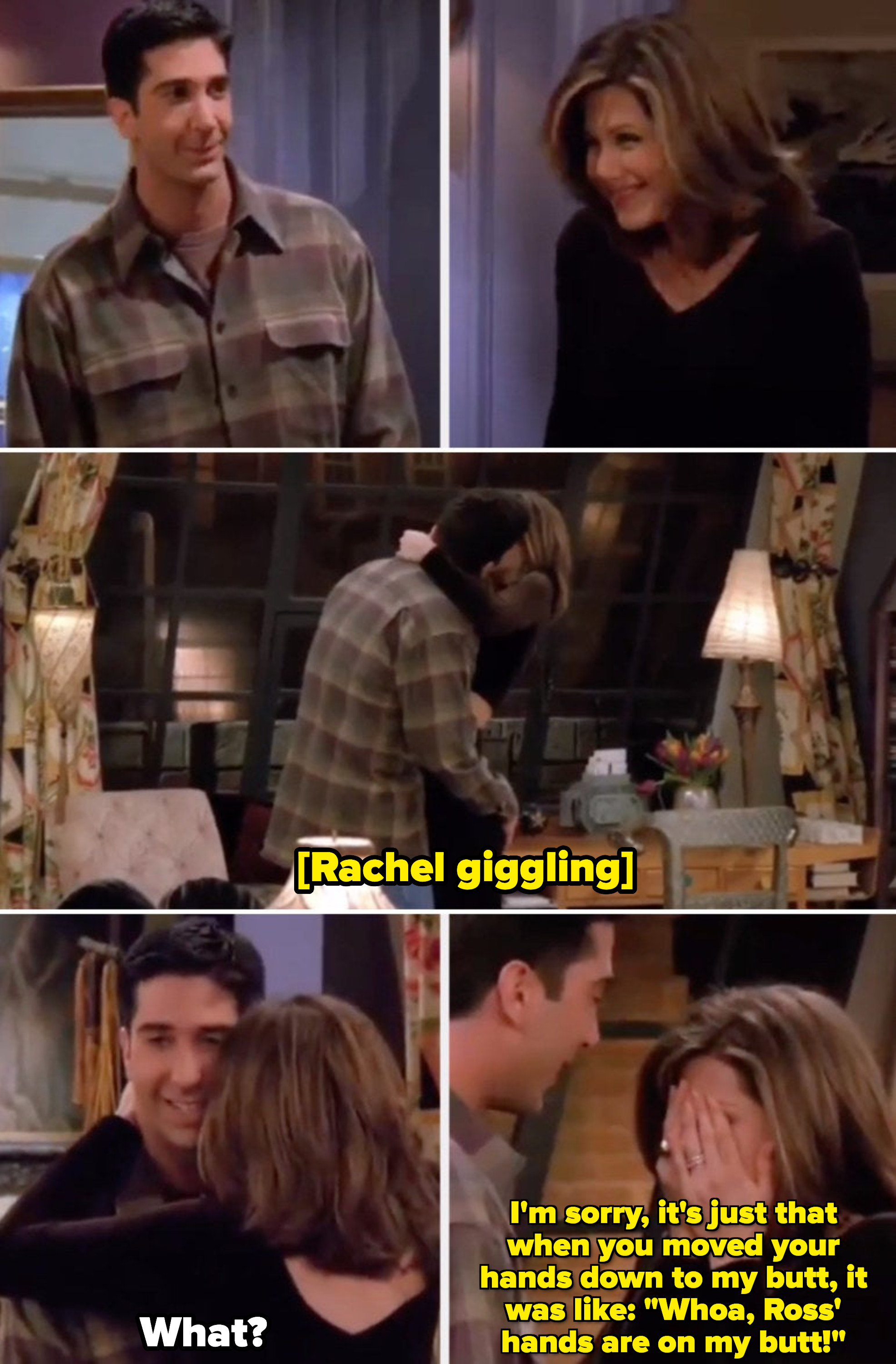 14 Ross And Rachel Moments Friends Real Chemistry