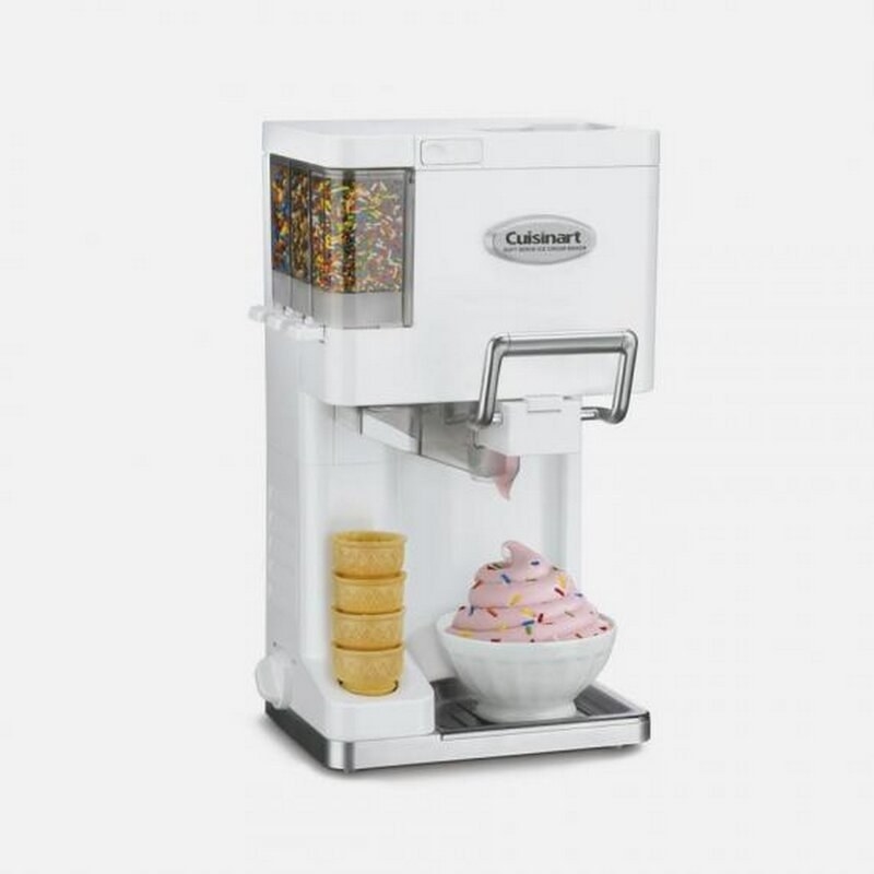 the ice cream machine