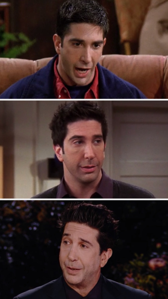 The Cast Of Friends In Their First And Last Episodes