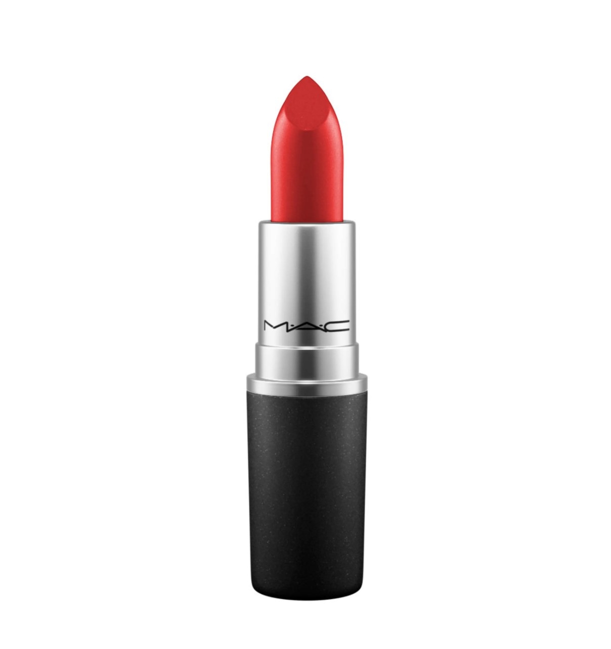 The MAC lustre lipstick in red