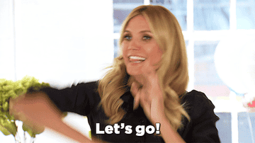 Heidi Klum saying Let&#x27;s go! 