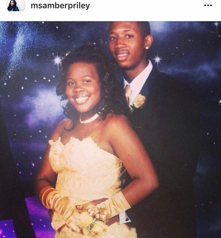 Amber's prom picture