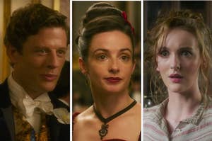 James Norton, Laura Donnelly, and Ann Skelly