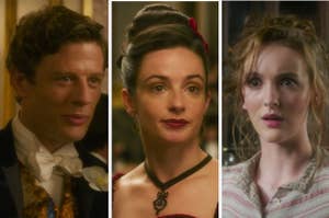 James Norton, Laura Donnelly, and Ann Skelly
