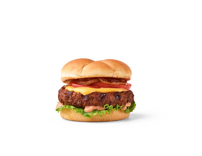 A cheeseburger